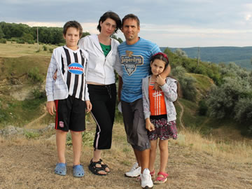Daniel, Irina, Edward and Amy Barbuta